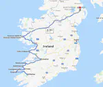 Cross Ireland cyling tour